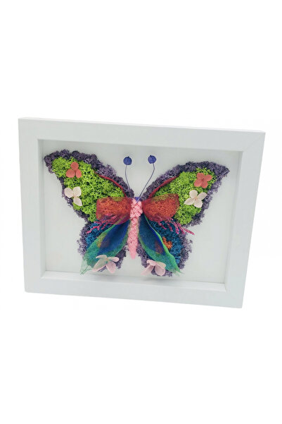 Eventissimi Aranjament floral, 5 cm, licheni stabilizați, plante criogenate &...