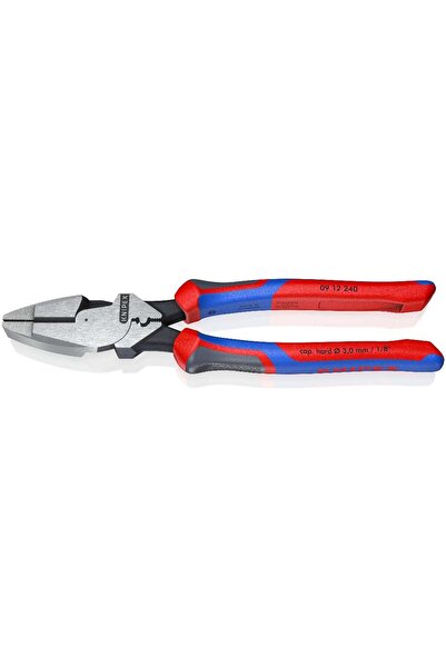 Knipex 09 12 240 Ağir Tip Kombine Pense (Amerikan Tip)