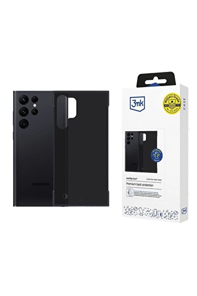3MK Just20g Case for Samsung Galaxy S24 Ultra, Matte Black