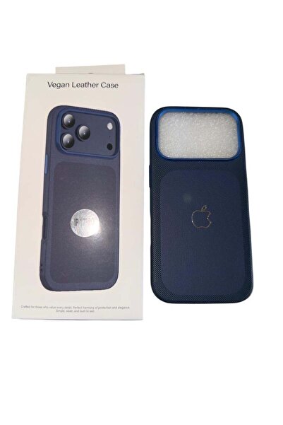 multi İmpex iPhone 17 Pro Midnight Navy Hybrid Leather Case