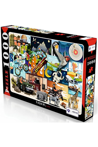 OZBAY TICARET لغز أوزب لايف المكون من 1000 قطعة 968654132