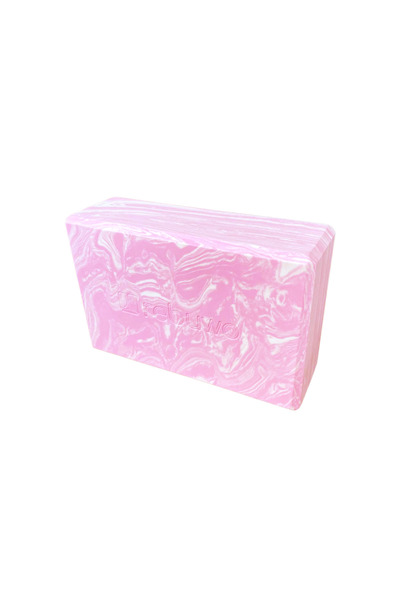 Rebuwo بلوك يوجا إيفا بنمط رخامي وردي