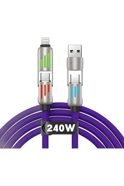 The Bros erorex 240W USB C Cable USB Type C Fast Charging with Nylon Braid 1....