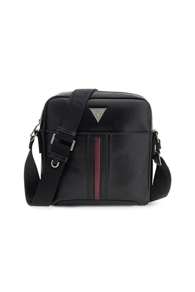 Guess Erkek Torino Çapraz Askılı Çanta - Siyah