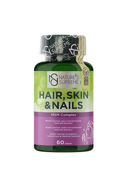 Nature's Supreme Hair Skin Nails 60 Tablet