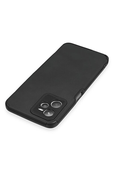 OZBAY TICARET Ozb Realme C35 Case Loop Leather Silicone - Black 968654132