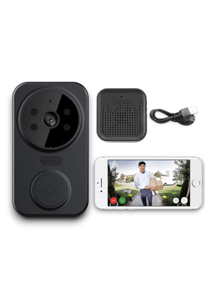 OEM Sonerie video inteligentă WiFi cu cameră HD, vedere nocturnă, audio bidir...