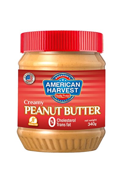 American Harvest زبدة الفول السوداني الكريمية، 340 غرام