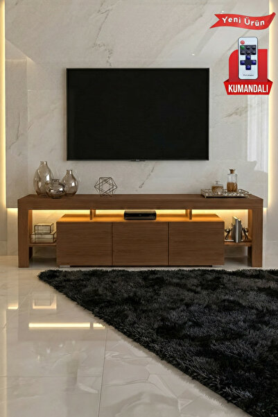 Platinreyon KALE LEDLİ TV ÜNİTESİ 200 CM