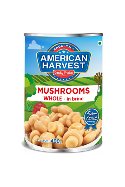 American Harvest Whole Mushroom 400g | Premium Quality Food Product