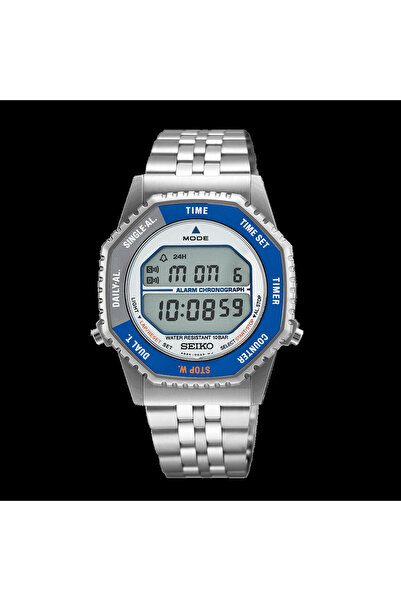 Seiko SMGG21P1 Rotocall Men's Quartz Blue Bezel Watch