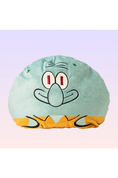 NİCKELODEON Sünger Bob Kare Pantolon Squidward Çift Taraflı Mood Peluş