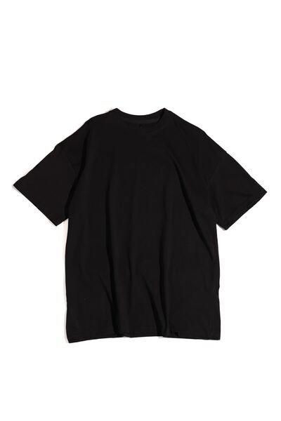 no7man Fable Black Oversize Tshirt