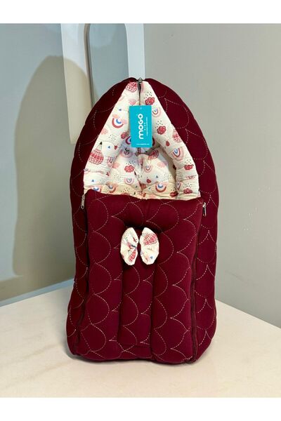 KIDONUS عش حمل للأطفال | عش نوم ناعم للمواليد الجدد | مزود بسحاب وقابل للحمل