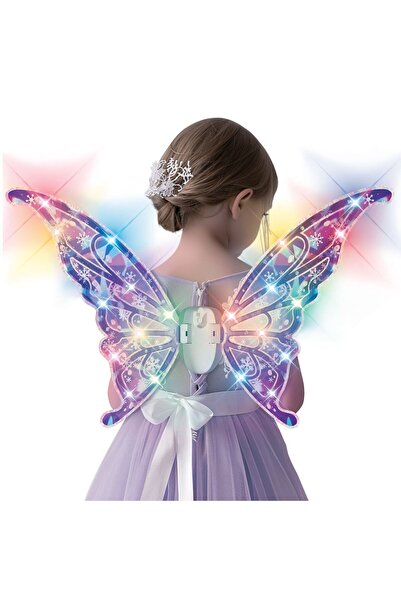 OEM Aripi de Deghizare Zână cu Mișcare, Lumini LED Multicolore și Efecte Sonore