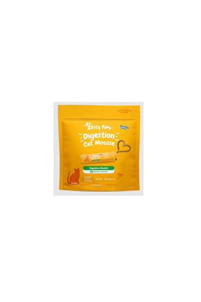 Zesty Paws Cat Digestion Mousse - Chicken - 18*14g