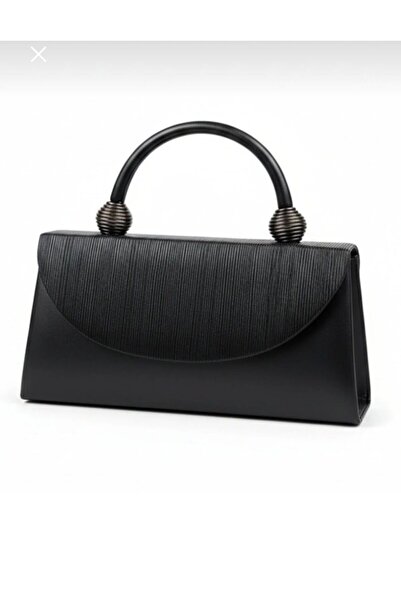 BLACK EVENING DRESS BAG