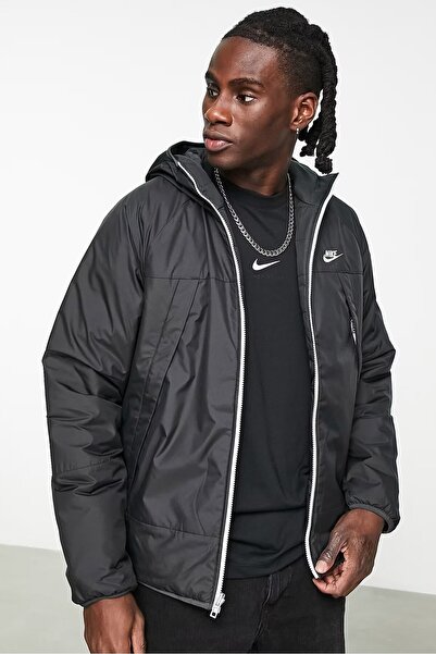 Nike Therma Fit Reversible Hooded Puffer Jacket Erkek Kapüşonlu Dokuma Çift T...
