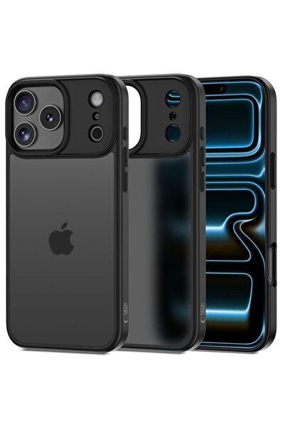 Tech-Protect Husă MagMat pentru iPhone 17 Pro - Neagră, Design Durabil și Ele...