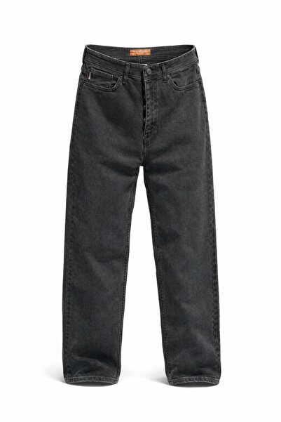 BASEL.CO Men's Baggy Loose and Long Fit Jean Denim Trousers