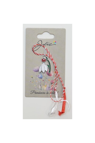 Flippy Spring Martisor, Approx. 1.5 cm Pendant Size, Model 1