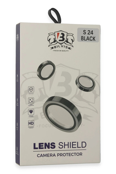 OZBAY TICARET عدسة كاميرا OZB سامسونج جالاكسي S24 بيلفيس تيتان - أسود 968654132