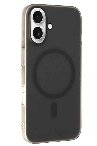 Shauan غطاء شون آيفون 16 تونا بي سي سليم ماج سيف - أسود 8645123