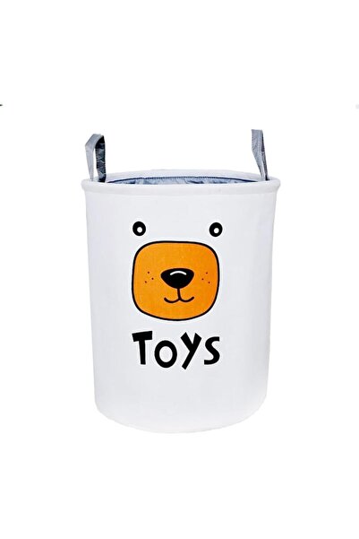 Maanys Laundry Basket, Toys Storage Organizer 32 * 40CM Foldable Fabric House...