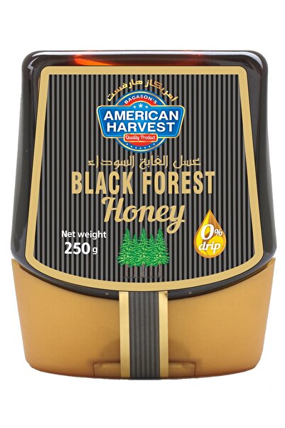 American Harvest Black Forest Honey Squeeze Jar 250g | Dairy, Nut, Gluten-Free