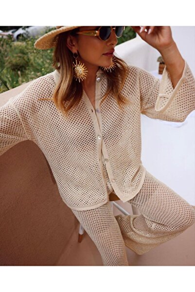 EEES ÖNDEN DÜĞMELİ PAREO ALT ÜST TAKIM