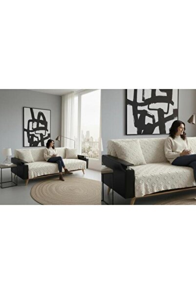 Heriya Jacquard Sofa Cover 170X220 Cm/ Non-Slip, Stylish, Durable
