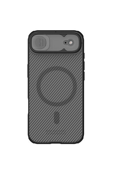 Nillkin Carcasă CamShield Pro cu MagSafe pentru iPhone 17 Air - Neagră/Transp...