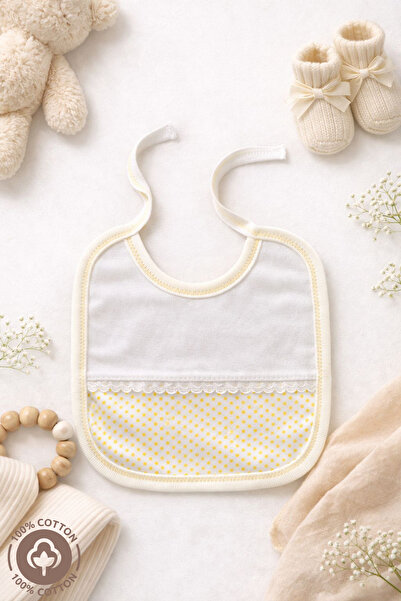 Miniel Unisex Baby 100% Organic Cotton Printed Baby Drool & Feeding Bib