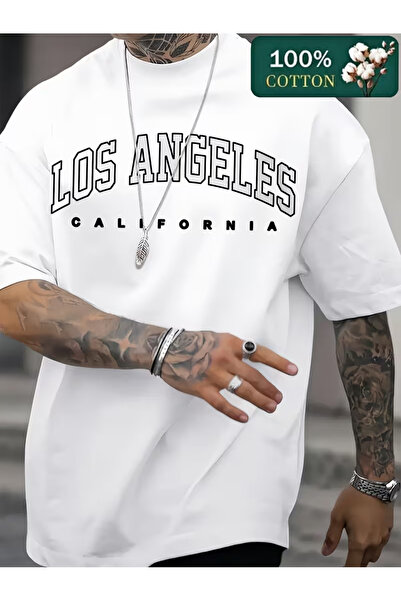 CLASSY.MODA Sila Trend Premium White Cotton T-Shirt