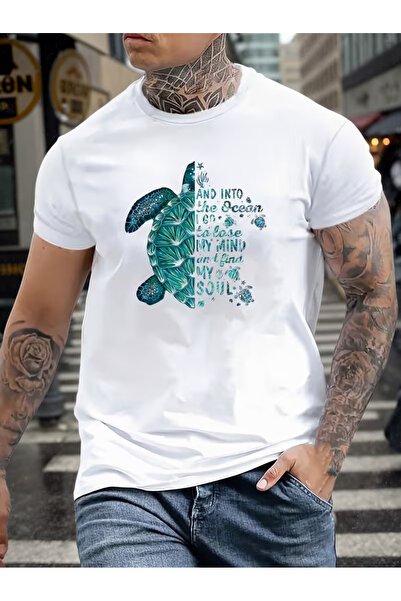 CLASSY.MODA Sila Trend Premium White Cotton T-Shirt