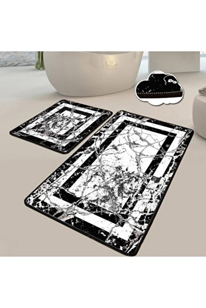 Talis Set of 2 Marble Bath Mats