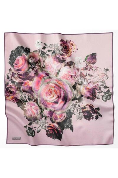 Aker Sport Eşarp IST 6715769-993 Pembe Çiçek Desen