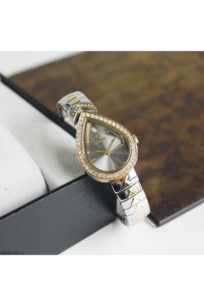 Homies ساعة يد نسائية HM28212S01-3 بحزام فولاذي