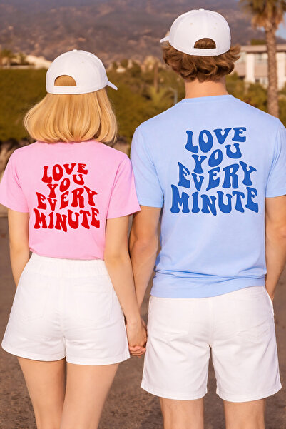 LORVEX Tricou Ziua Îndrăgostiților 14 februarie Combinație pentru cupluri Tri...