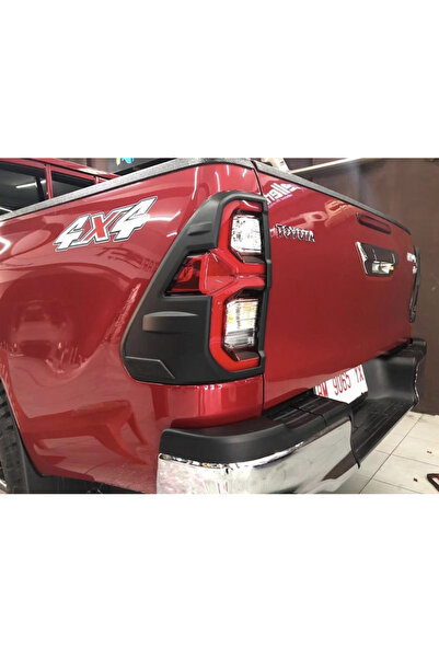 TMZ Garage Toyota Hilux Invincible 2023+ Stop Koruma Çerçevesi LEDli Stoplarl...