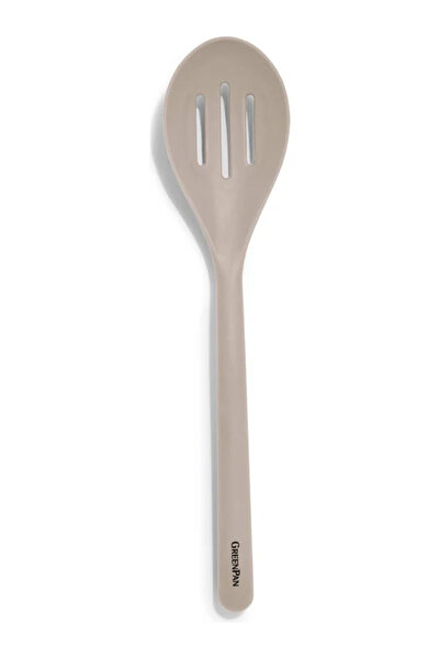 Greenpan Beige Silicone Perforated Spoon