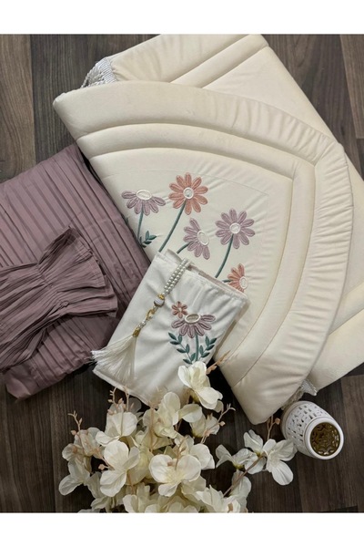 ELEEN EST طقم صلاة نسائي أنيق – خامة فاخرة وتطريز ناعم