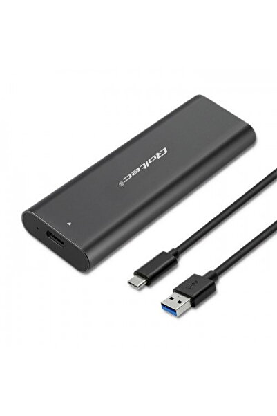 Qoltec Enclosure for M.2 SSD | NVME | PCI-E | USB type C