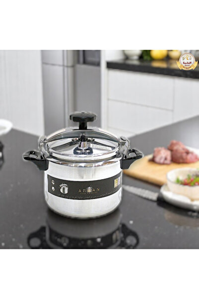 Al Nokhba 7L Aluminum Pressure Cooker with Safety Lock Lid | Fast & Easy Cook...