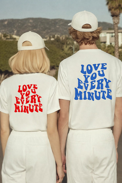 LORVEX T-Shirt Valentine's Day (Valentine's Day) February 14 Couple Combinati...