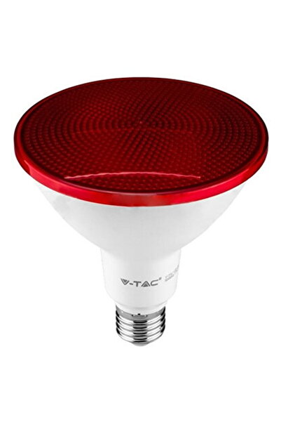 V-TAC LED PAR38 E27 17W IP65 - ROȘU