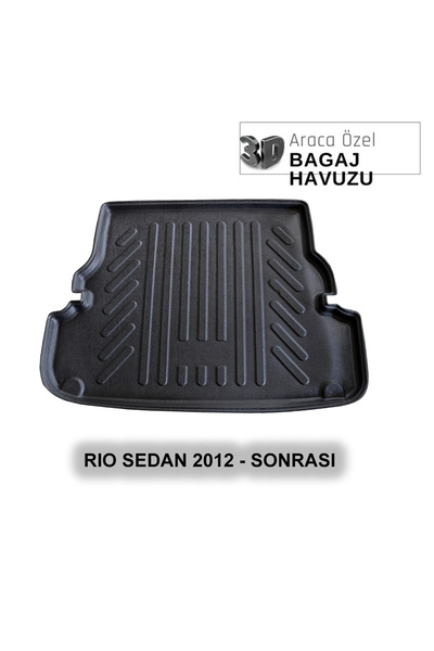 ELORCAR RIO SEDAN 2012 - SONRASI 3D BAGAJ HAVUZU