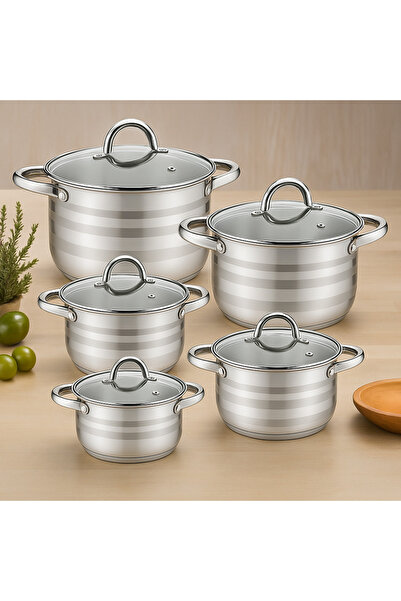 Bachmayer 5-Piece Flat Cookware Set
