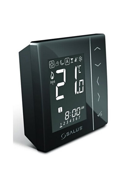 SALUS Cronotermostat VS20BRF pentru sistemul IT600, negru