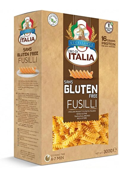 Cibo Di Italia معكرونة فوسيلي - خالية من الغلوتين 300 جم | نباتي